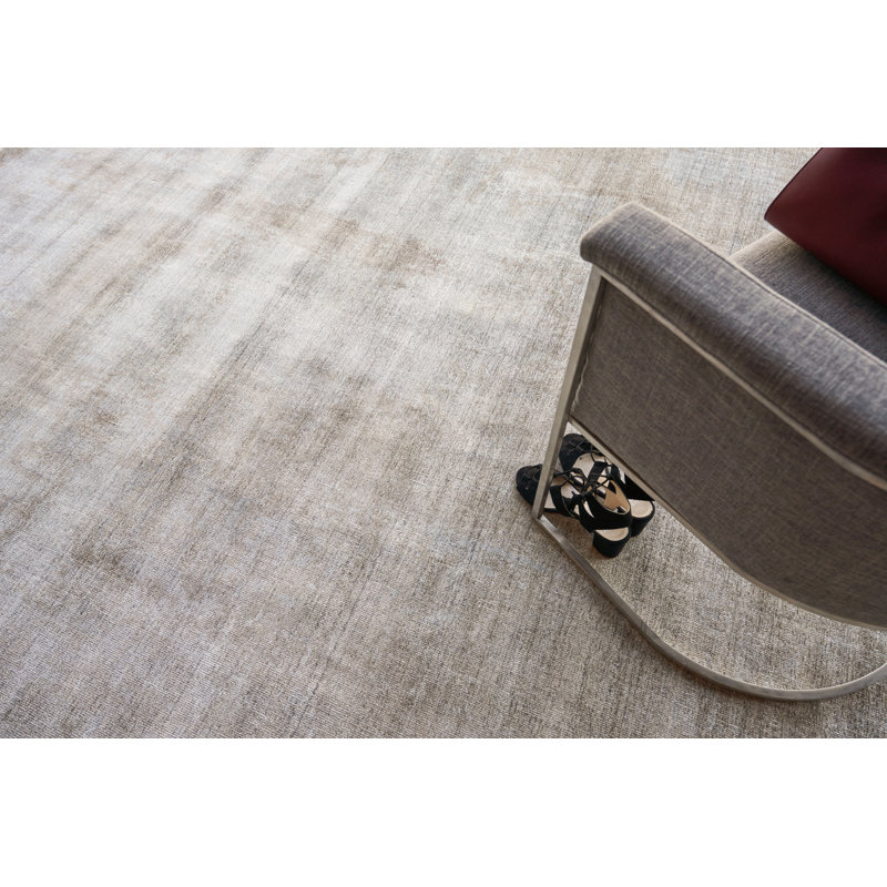 Exquisite Rugs Stone Wash Gazni Abstract HandLoomed Terracota Area Rug